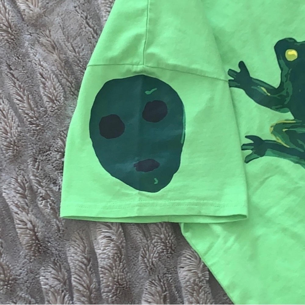 New Coney Island Picnic Doodle Oversized Tee L - Picture 6 of 9